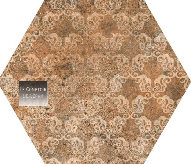 carrelage sol aspect métal à motifs Toulouse 31