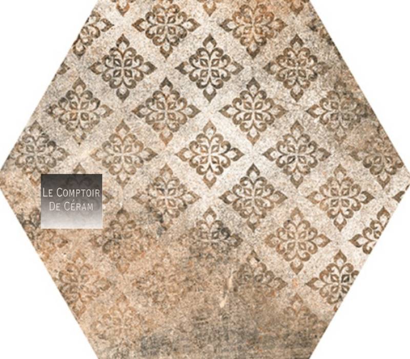 tomette imitation terre cuite à motifs retro 2025  rennes 35
