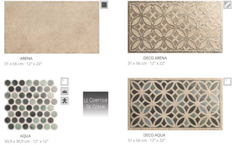 carrelage mur sol terre cuite 31 x 56 cm orléans 45