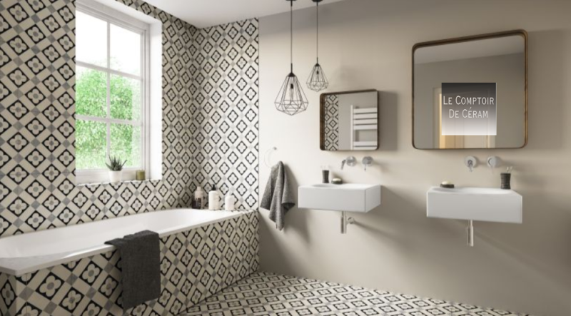 carrelage sol fleur grand format petit prix  2025 Montpellier 34