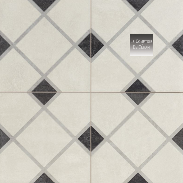 carrelage grès cérame retro cabochons grand format orléans 45